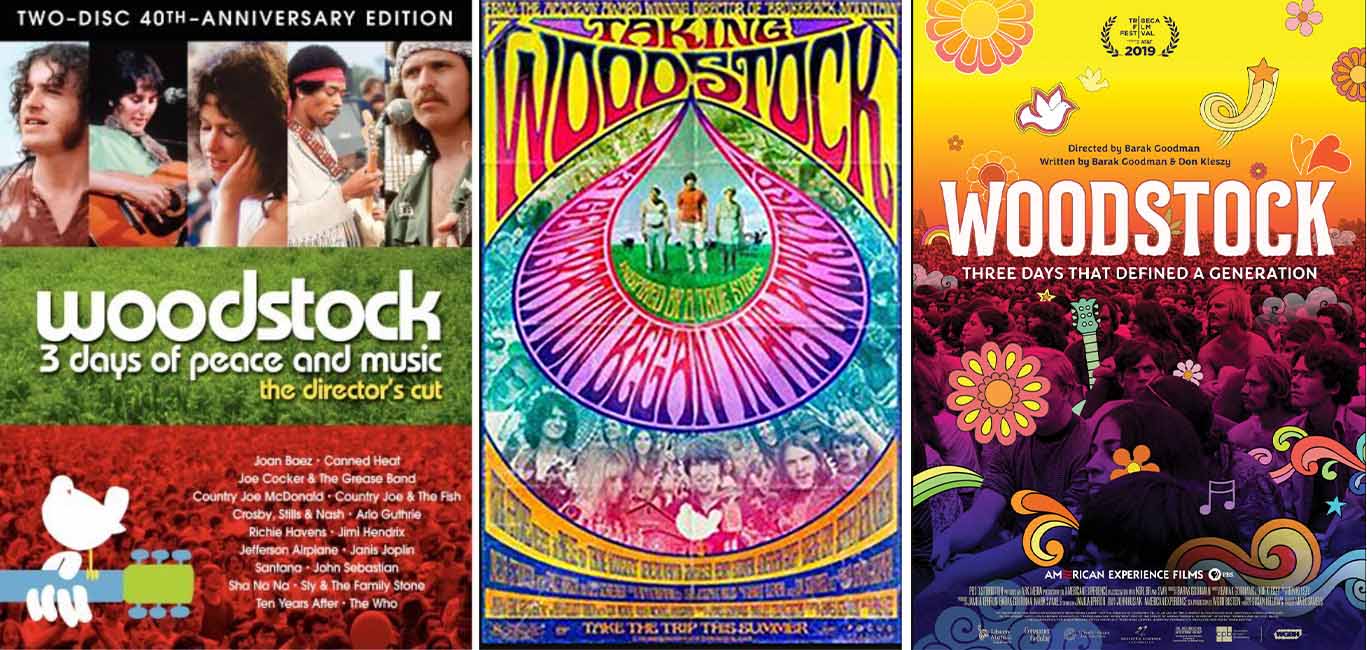3 Woodstock Movies 3 Woodstock Movies